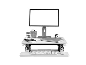 Yo Yo Desk Mini Sit Stand Solution White 5