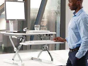 Yo Yo Desk Mini Sit Stand Solution White 7 Standing Solution