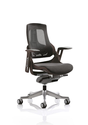 Zure High Back Black Shell Executive Office Chair With Arms EX000220 2