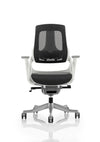 Zure High Back White Shell Executive Office Chair With Arms EX000111 5