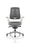 Zure High Back White Shell Executive Office Chair With Arms EX000112 11