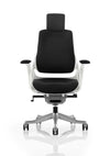 Zure High Back White Shell Executive Office Chair With Arms KC0161 3